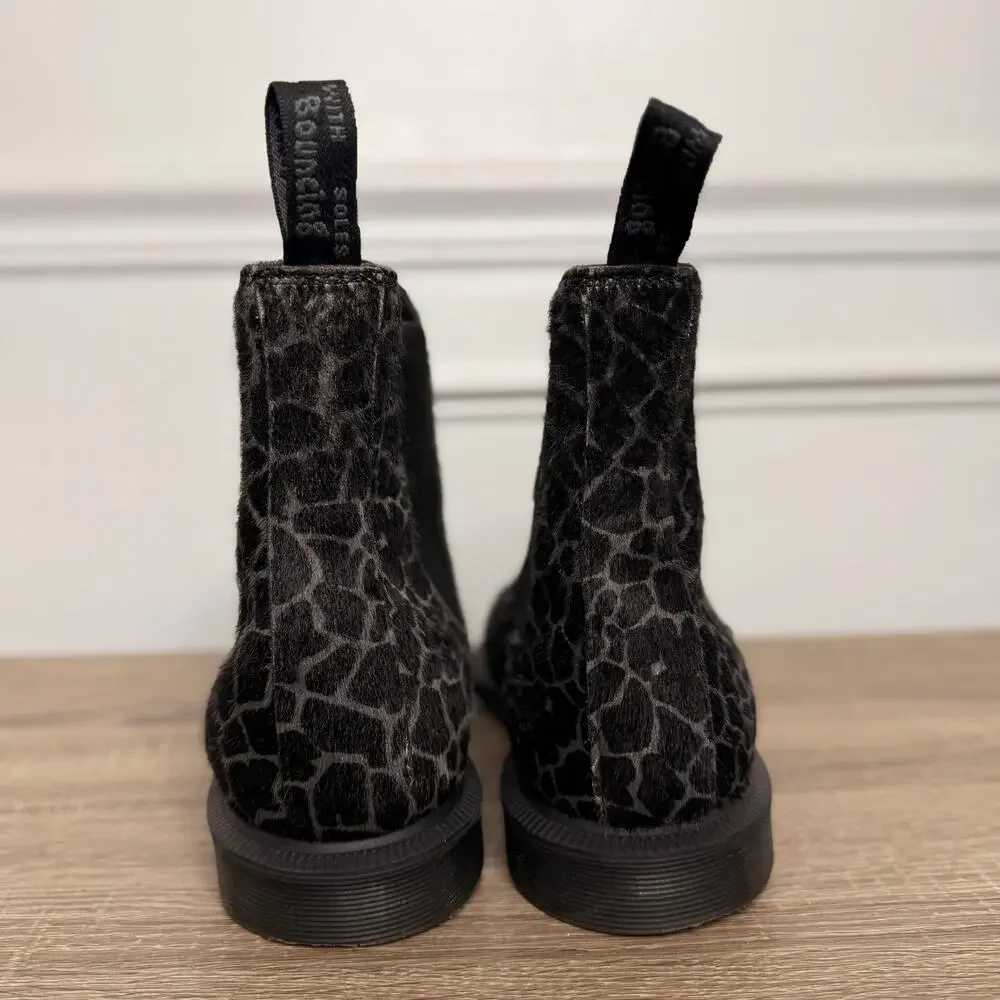 Dr. Martens Flora Womens 8 Animal Print Giraffe Chelsea Boot EU 39 - Picture 5 of 9